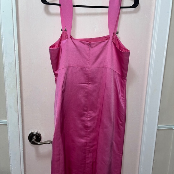 Pink Satin Dress - Picture 2 of 2